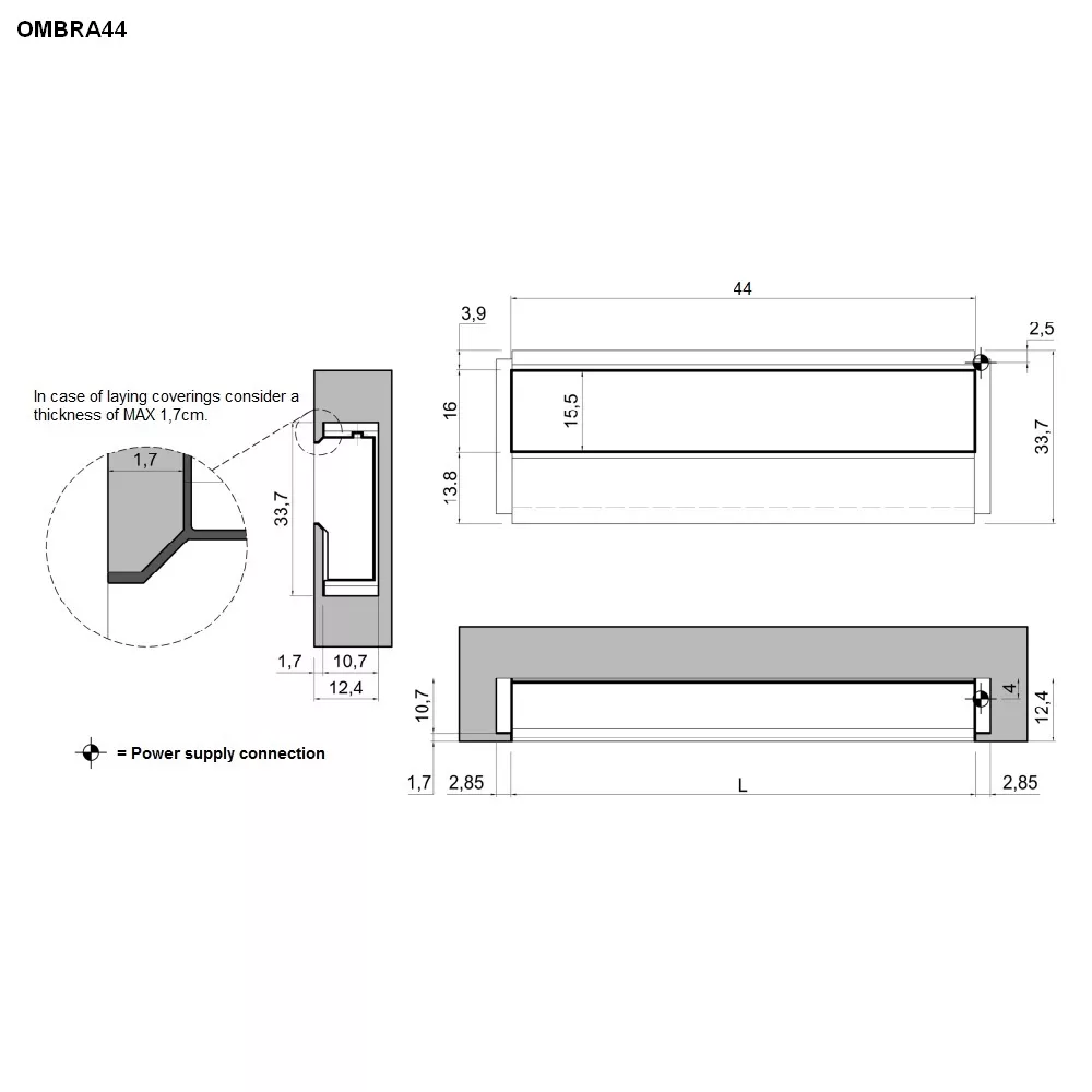 antoniolupi OMBRA Wandeinbaufach-OMBRA44_BIANCO