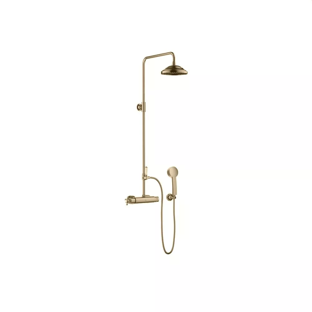 Dornbracht Madison Showerpipe mit Brause-Thermostat, messing gebürstet-34459360-28