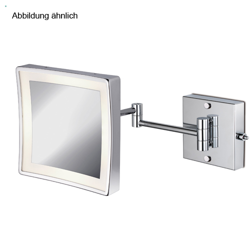 Windisch 99666/2 LED-Wand-Kosmetikspiegel, gold-99666/2O3XD