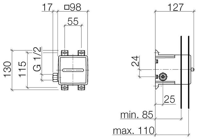 DOVB UP-Wandeinbaukasten-3520597090