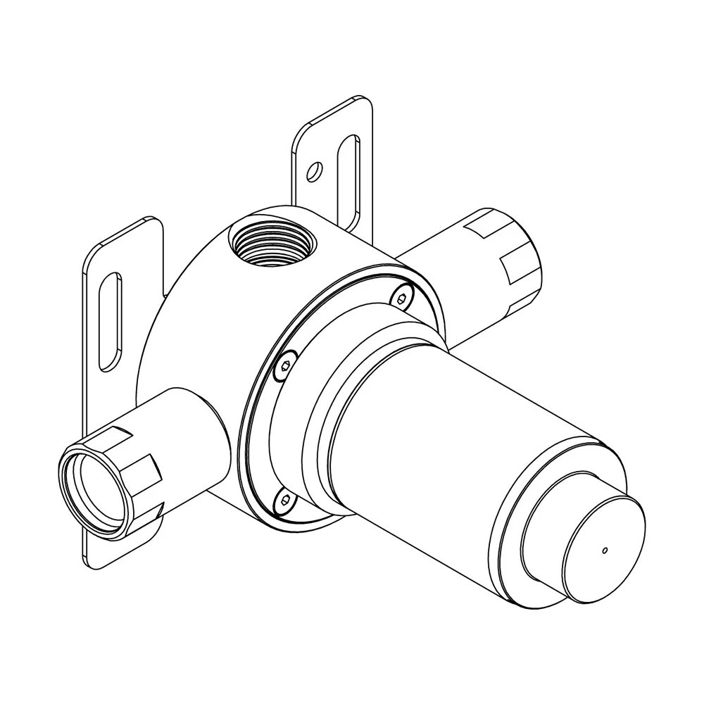 cea Unterputz-Einbauteil-Thermostat mit Aqua-Stop, high water flow-UCS31