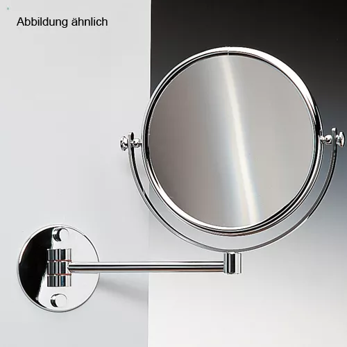 Windisch 99139 Wand-Kosmetikspiegel, nickel satiniert-99139SNI5XOP