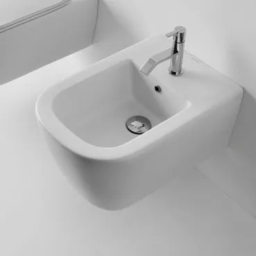 antoniolupi KOMODO 4 Wand-Bidet, weiß matt-KOMODO4