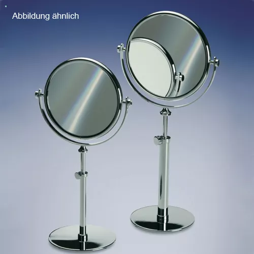 Windisch 99131 Stand-Kosmetikspiegel höhenverstellbar, nickel satiniert-99131SNI5X