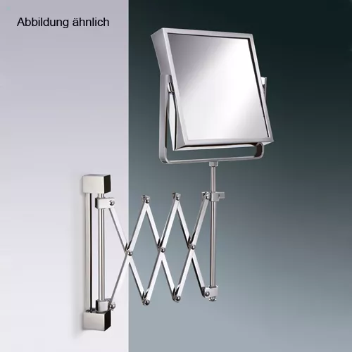 Windisch 99348 Wandkosmetikspiegel, nickel satiniert-99348SNI3X