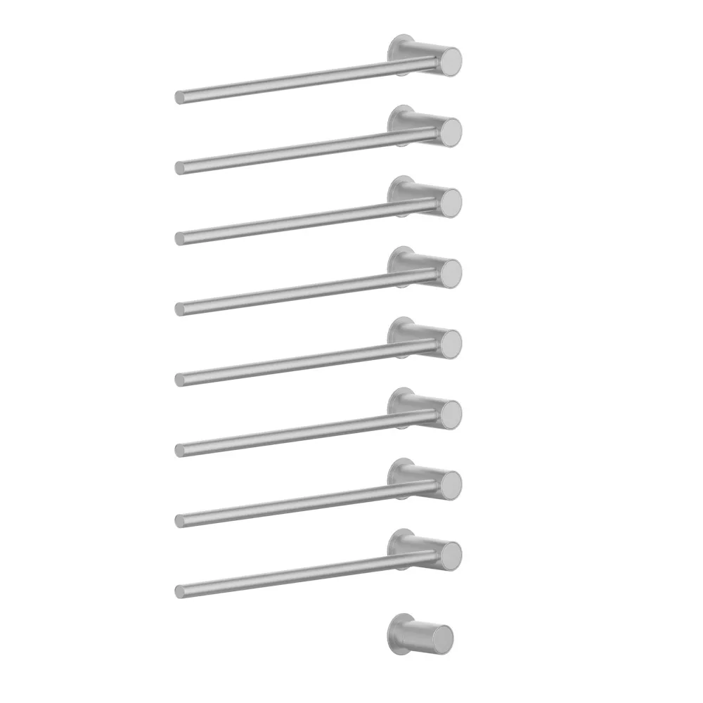 vola T39EL/8 Unterputz-Handtuchwärmer für Elektroanschluß, Breite:555mm, mit 8 Heizstäben, edelstahl-T39EL/8-40