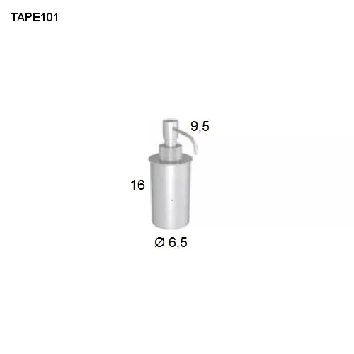 antoniolupi TAPE 101 Seifenspender edelstahl satiniert-TAPE101