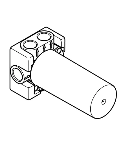 Dornbracht Einbauteil für UP-Dreiwege-Umstellung-3510497090