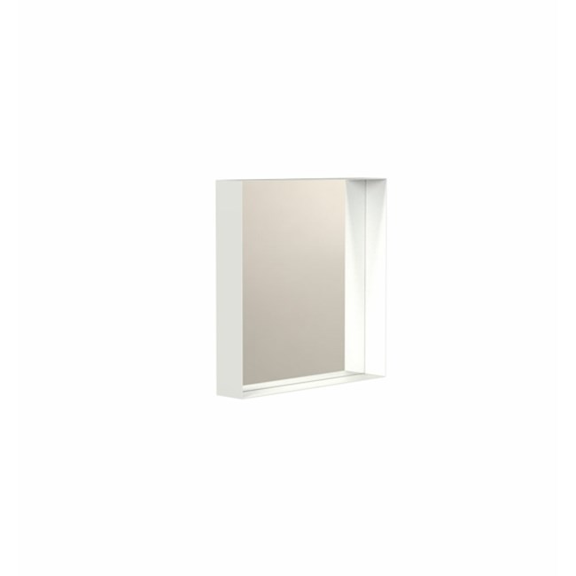 Frost UNU & BUKTO Wand-Spiegel, 400x400mm, weiß matt-U4132-W