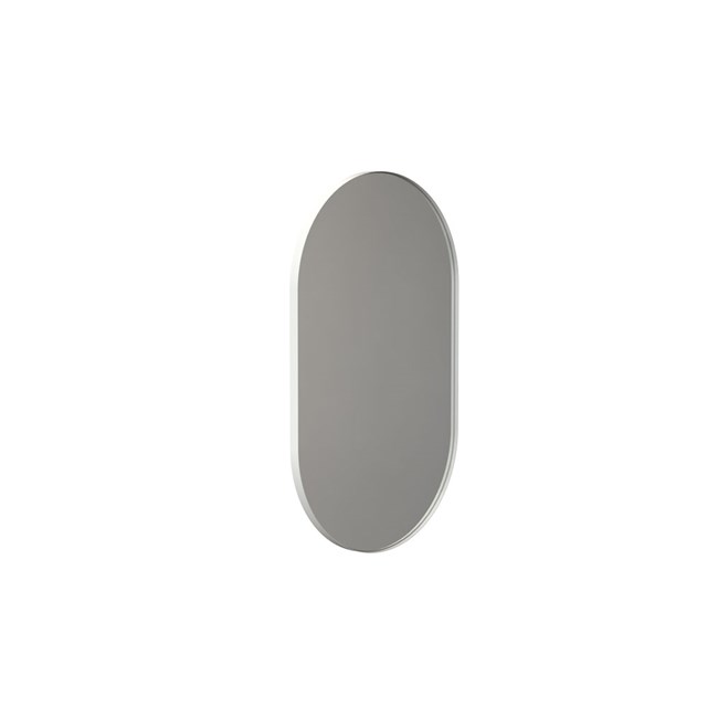 Frost UNU & BUKTO Wand-Spiegel, 1000x600mm, oval, weiß matt-U4145-W