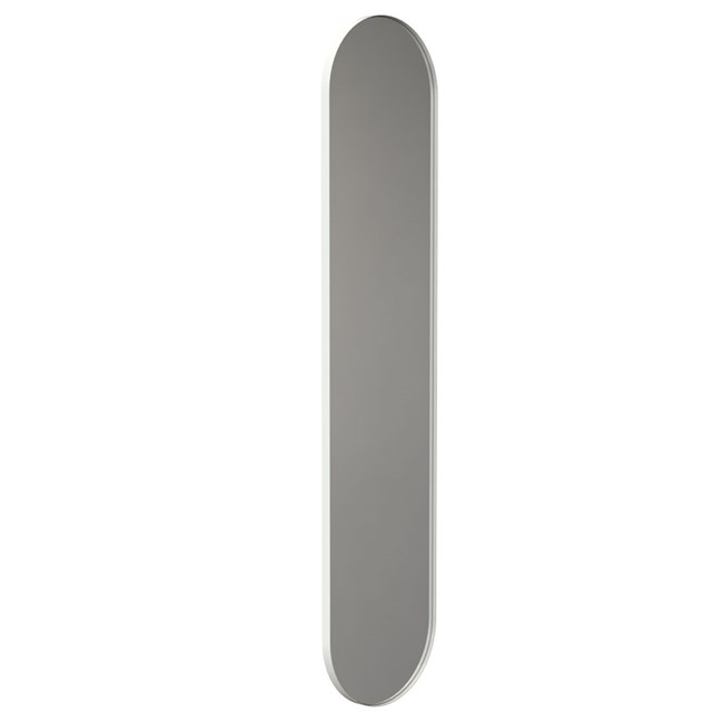 Frost UNU & BUKTO Wand-Spiegel, 1800x400mm, oval, weiß matt-U4144-W