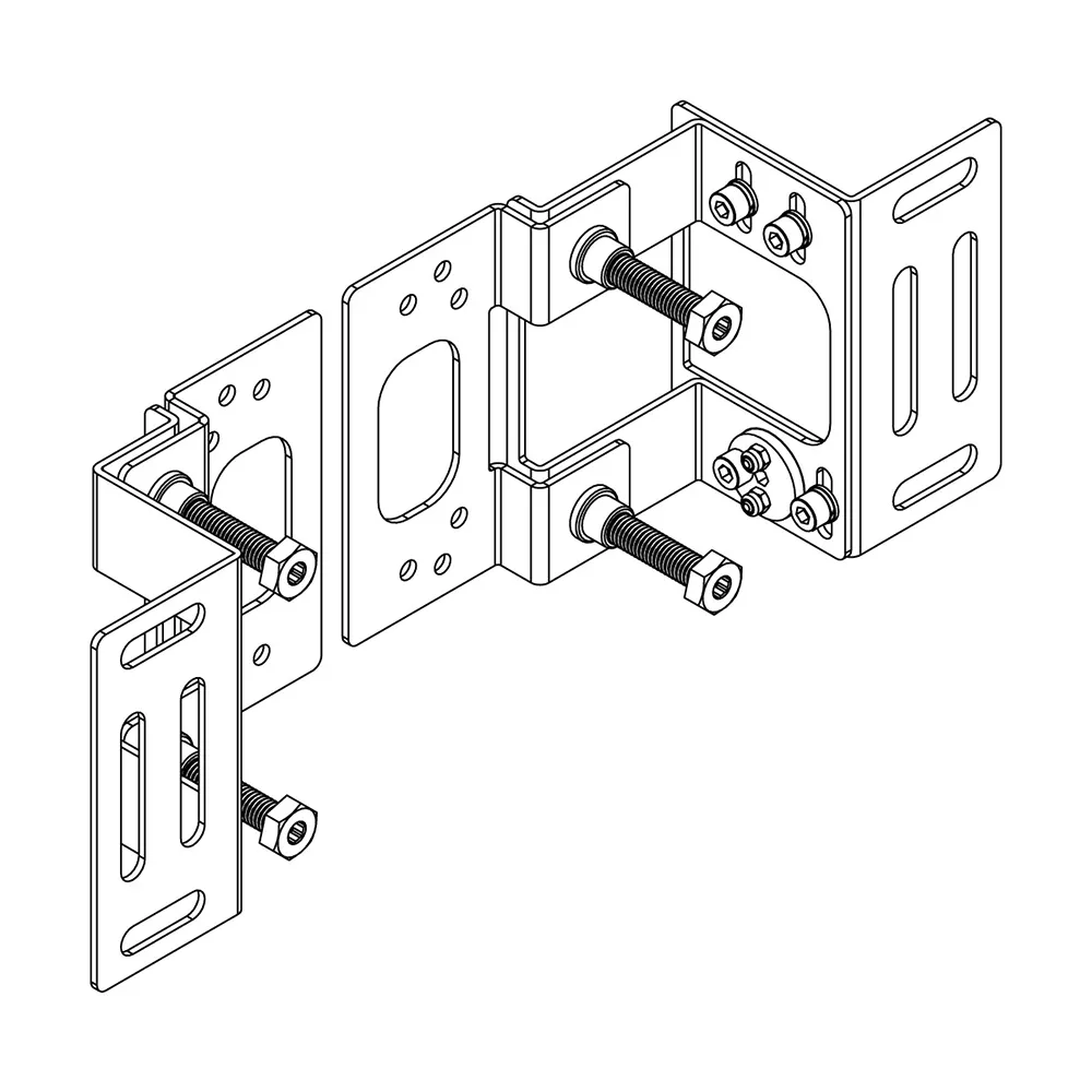 cea Befestigungsset für PTR, PWF, UCS und INC-FIX01