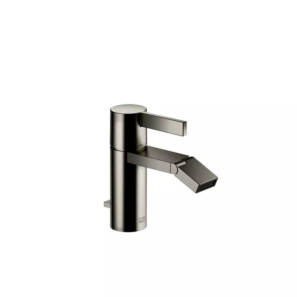 Dornbracht IMO Bidet-Einhandbatterie mit Ablaufgarnitur, dark platinum matt-33600670-99