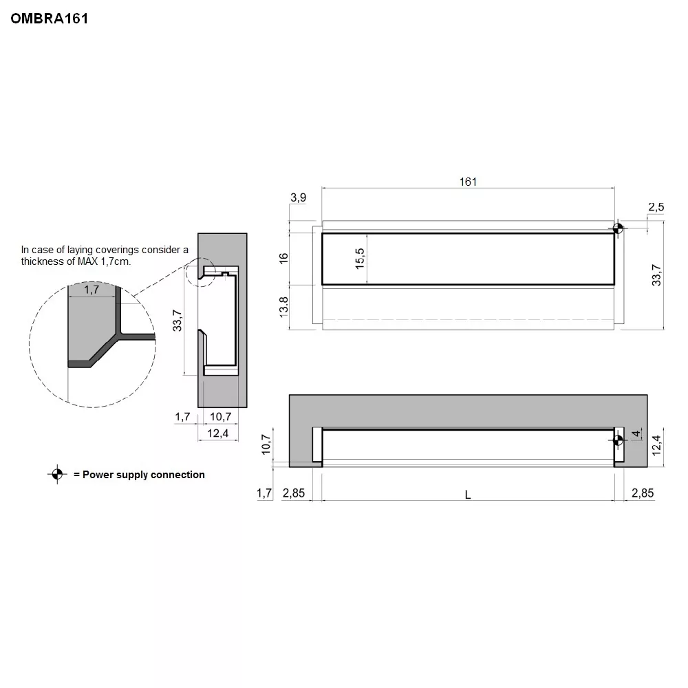 antoniolupi OMBRA Wandeinbaufach-OMBRA161_BIANCO