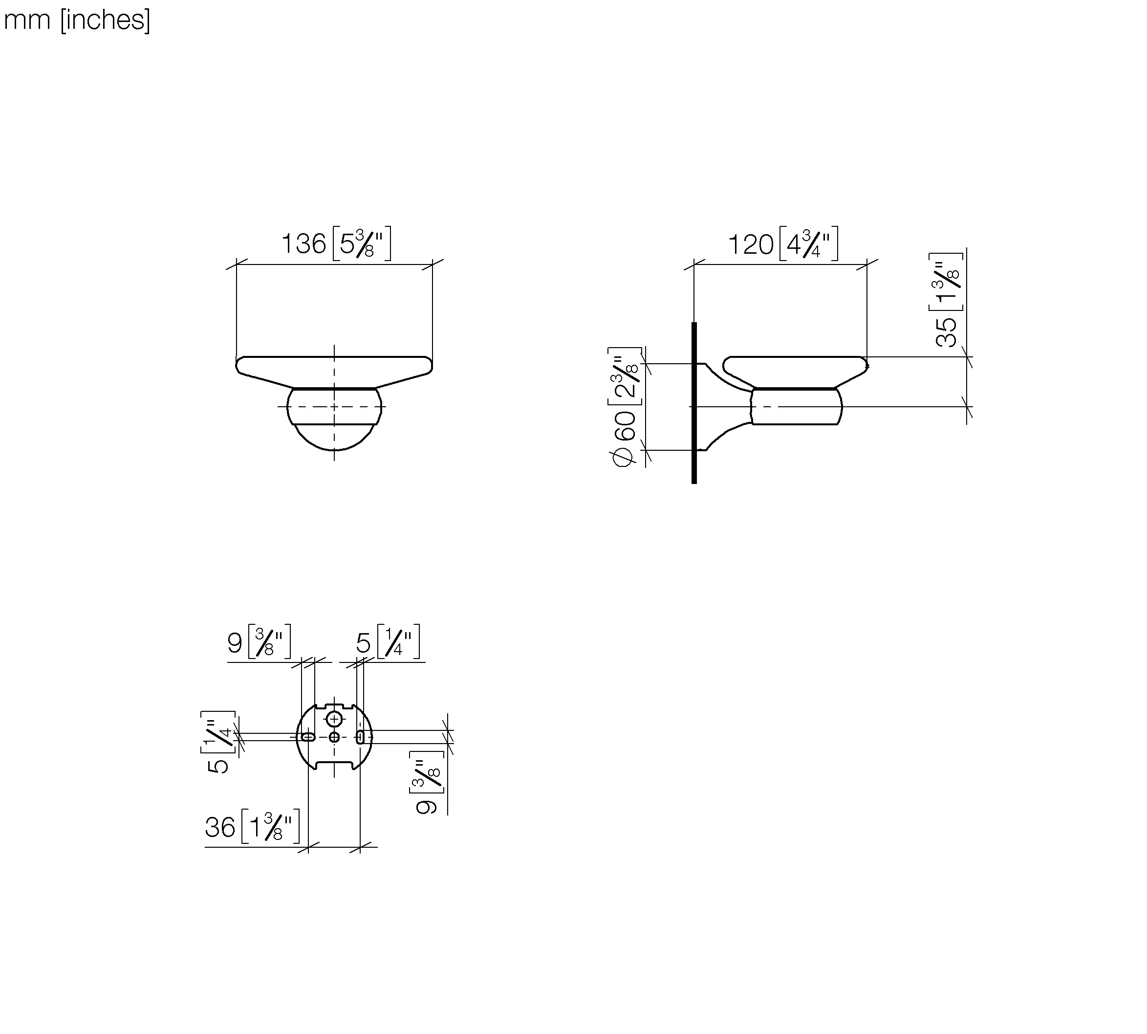 Dornbracht MADISON Seifenhalter, Wandmodell, platin gebürstet-83410361-06