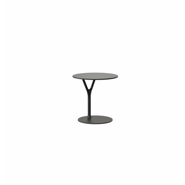 Frost SIGNATURE Tisch Wishbone, 450mm, schwarz matt-W4045-B