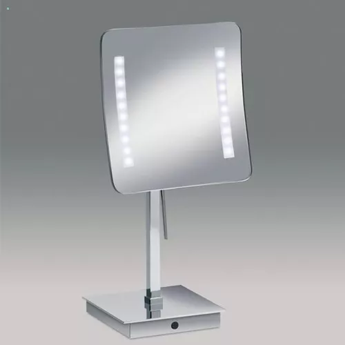 Windisch 99827 LED-Stand-Kosmetikspiegel, chrom-99827CR3X