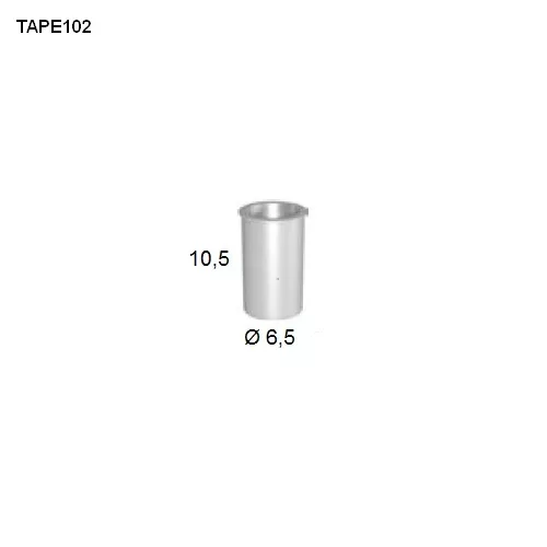 antoniolupi TAPE 102 Becher edelstahl satiniert-TAPE102