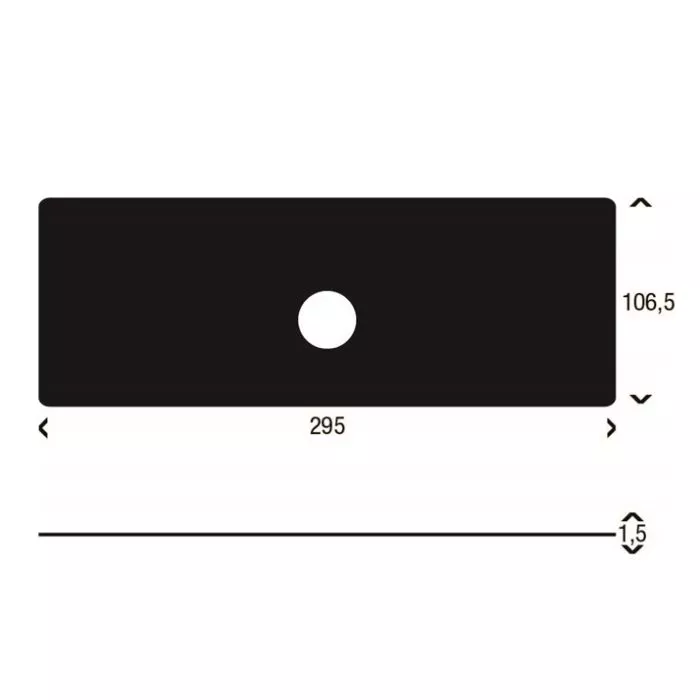 Frost Denmark NOVA2 Deckel für Wand-Papierspender N1944-N1944-1-B