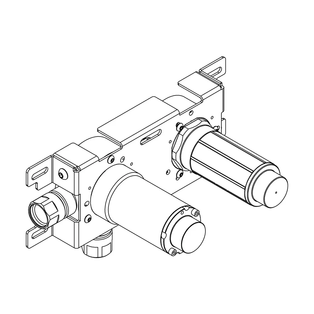 cea Unterputz-Einbauteil, Griff links-PWF03