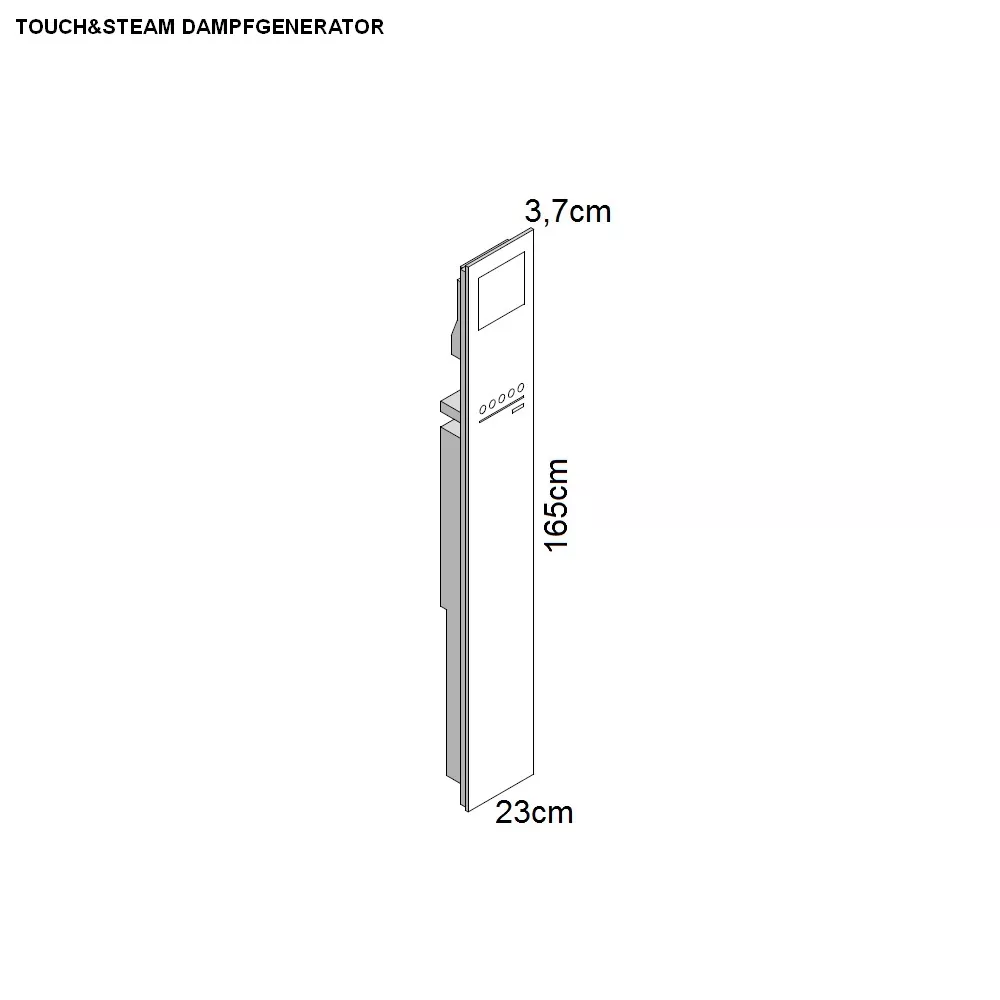 effe TOUCH&STEAM Dampfgenerator-HACMTS0037