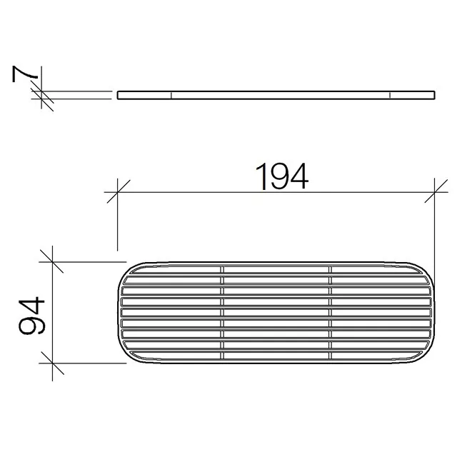 Dornbracht Gittereinsatz, cremeweiß-82481970-51