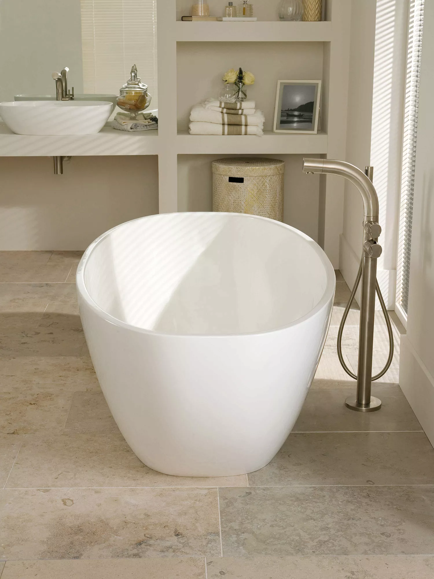 victoria + albert BARCELONA CLASSIC freistehende Badewanne, 179x85x55cm-BARM-N-SM-NO