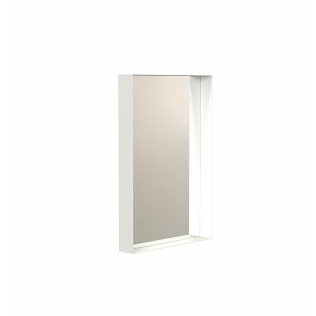 Frost UNU & BUKTO Wand-Spiegel, 600x400mm, weiß matt-U4133-W