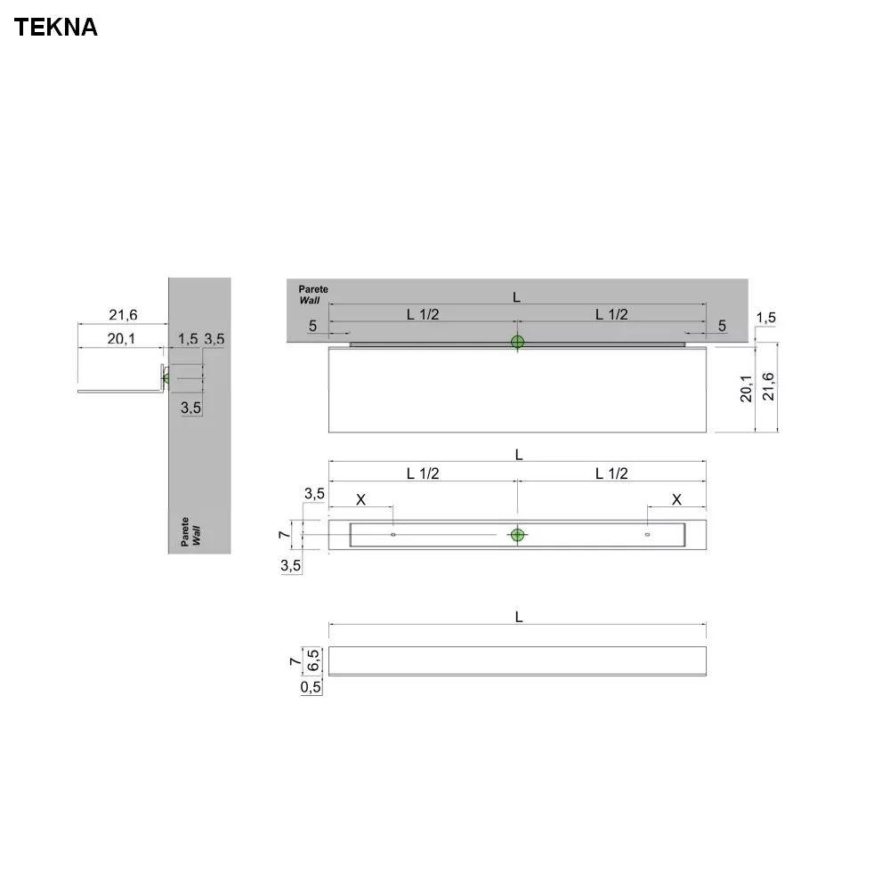 antoniolupi TEKNA Wandablage-TEKNA2110225-6-NERO