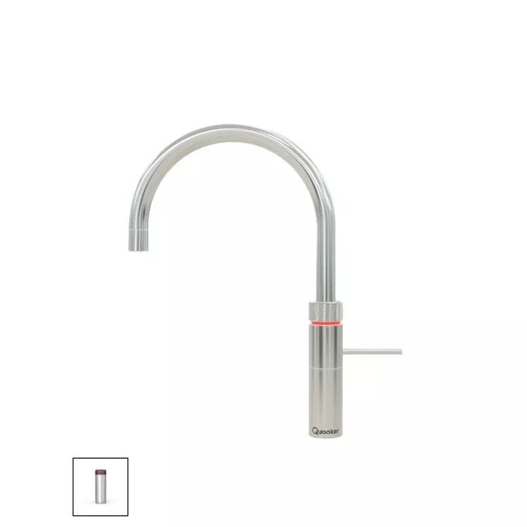 Quooker Fusion Round Kochendwasserspender für Warmwasseranschluss-3FRCHR