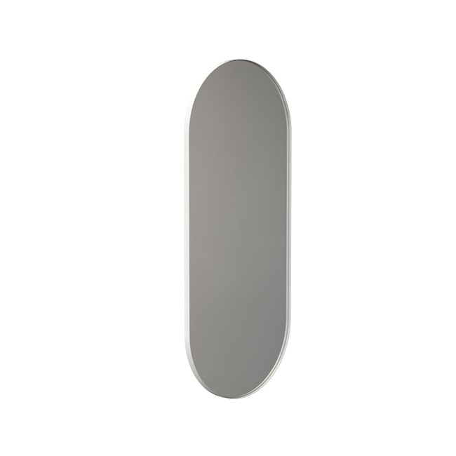 Frost UNU & BUKTO Wand-Spiegel, 1400x600mm, oval, weiß matt-U4146-W