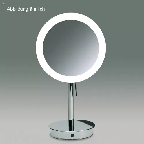 Windisch 99856 LED-Stand-Kosmetikspiegel, gold-99856O3X