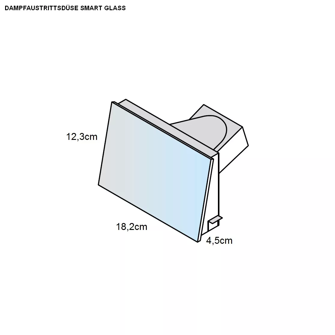 effe NUVOLA SMART Dampfaustrittsdüse (4 Stück)-CH75000054