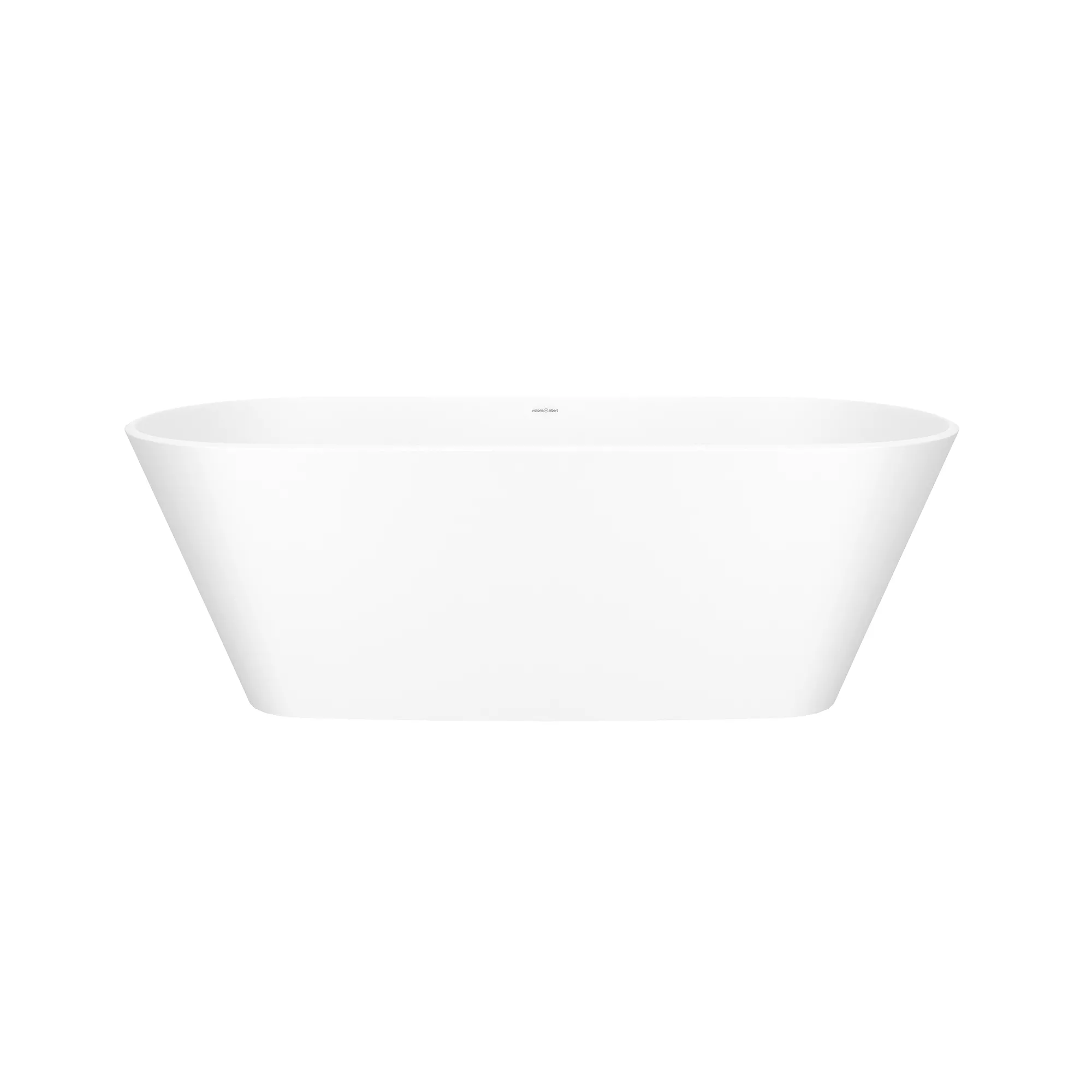 victoria + albert VETRALLA freistehende Badewanne, 165x73x55cm-VE2M-N-SM-NO